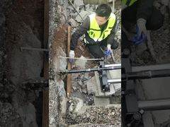 حفارة أفقية صغيرة