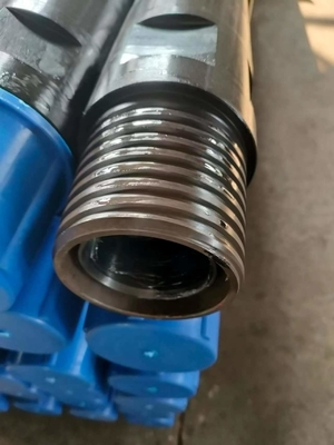 أنبوب حفر آبار المياه OD 114mm 4 1/2 &quot;Remet Thread أسود