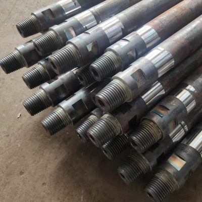 أنبوب حفر آبار المياه بقطر 25FT 114mm ، لحام احتكاك بدرجة فولاذية عالية ، أسود أو أزرق