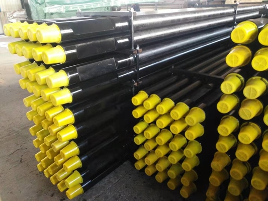 42-140 مم R780 حفر آبار المياه الملحومة عالية الصلب الأسود 20FT