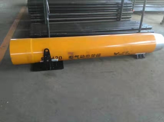 BH420 أنبوب هوائي قوة تأثير المطرقة 800T 2.8m أصفر طويل