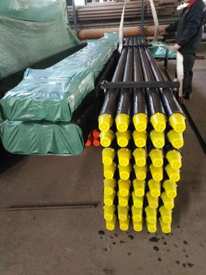 API G105 OEM DTH الأسود أنابيب حفر آبار المياه قطرها 168 مم