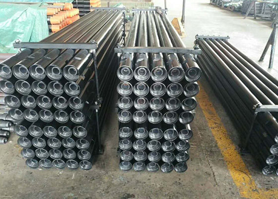 DP219 / 150 حجم أسود مزدوج الجدار أنبوب الحفر 73mm القطر الخارجي