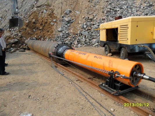 2600kN أدوات صدم الأنابيب الهوائية ، دك أنبوب المطرقة بقطر 159 ملم